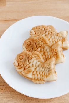 Taiyaki of japanese traditional baked sweets