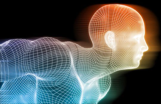 Fitness Technology Science Lifestyle as a Concept