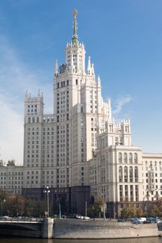 High-rise building in Moscow 
