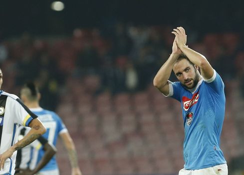 ITALY, Naples: Napoli beat Udinese 1-0 in their Serie A match at San Paolo stadium in Naples on November 8, 2015.