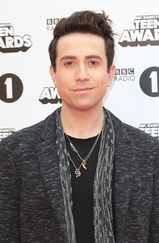 UNITED KINGDOM, London: Nick Grimshaw attends BBC Radio 1's Teen Awards at Wembley Arena in London on November 8, 2015. 