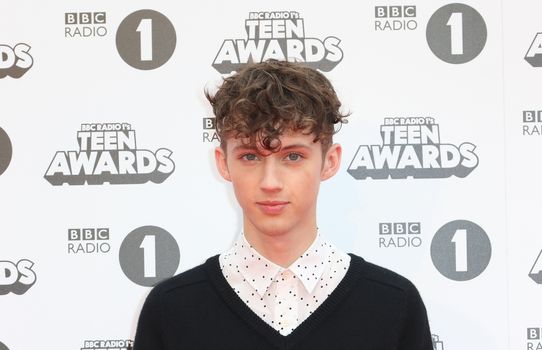 UNITED KINGDOM, London: Troye Sivan attends BBC Radio 1's Teen Awards at Wembley Arena in London on November 8, 2015. 