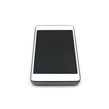 Smart phone isolated on white background.