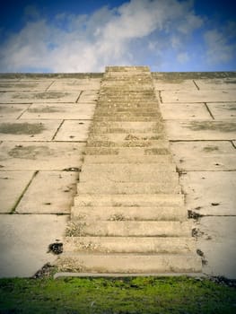 Stairway leading up to heaven