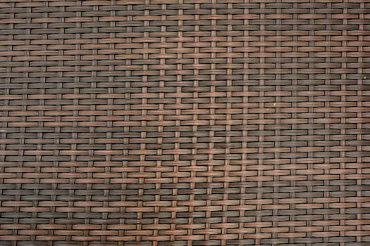 Rattan Basket close-up texture.