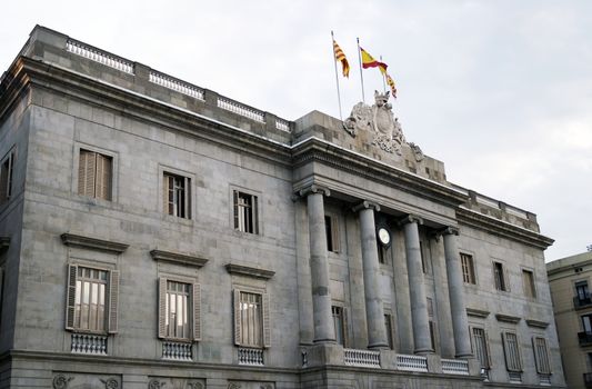 The city hall of Barcelona (Ajuntament de Barcelona)