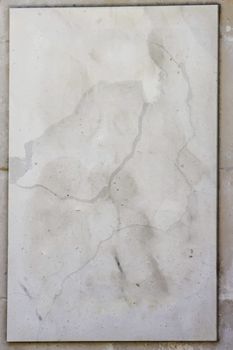 White marble structure used for background