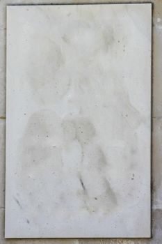 White marble structure used for background