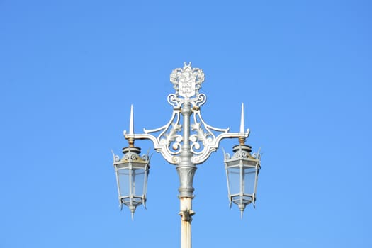 Ornate street lamps brighton