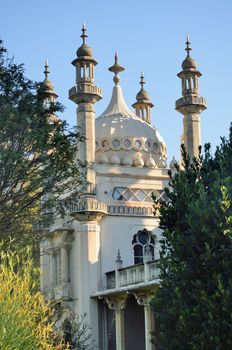 Brighton Pavilion in portrait aspect