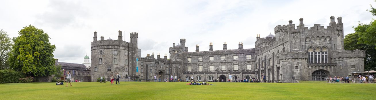 Historic castle and gardens in kilkenny Ireland