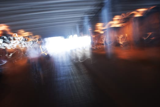 Photograph of some abstract urban lights