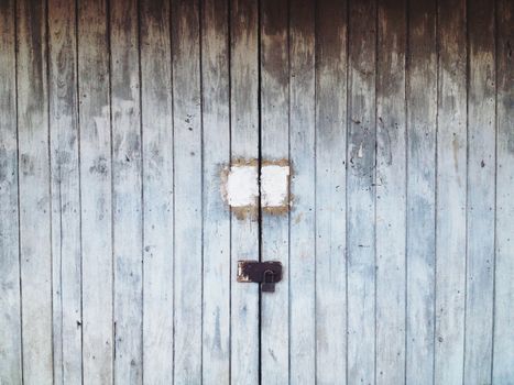 Old wooden door background