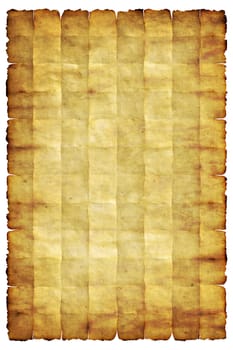 Old vintage paper texture or background with traces of folds