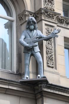 George Harrison statue in Liverpool