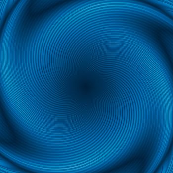 Blue abstract twirl background or texture