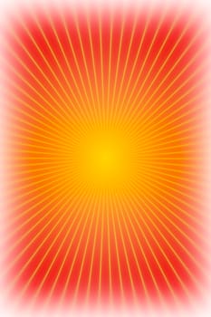 Red sunburst background or texture