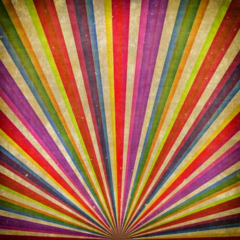 Multicolor Sunbeams grudge background