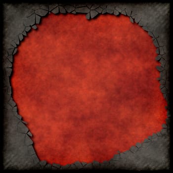 Cracked wall background