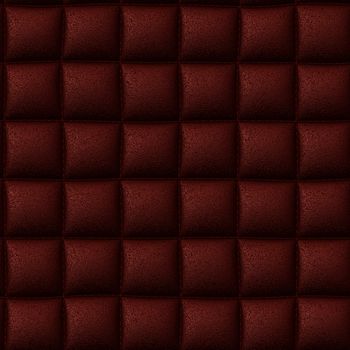 Red leather seamless background or texture