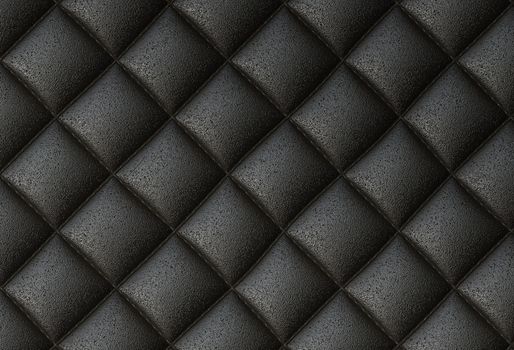 Black leather background or texture