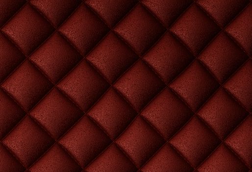 Red leather background or texture