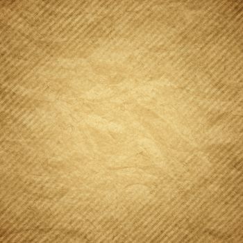 Brown grunge paper striped background or texture