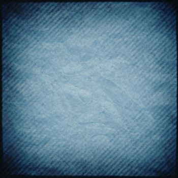 Blue grunge striped background or texture