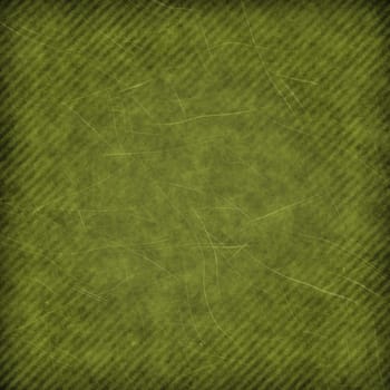 Green grunge striped background or texture