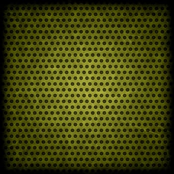 Green grunge background of circle pattern texture