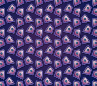 abstract background or textile stylized spooky eyes in the dark