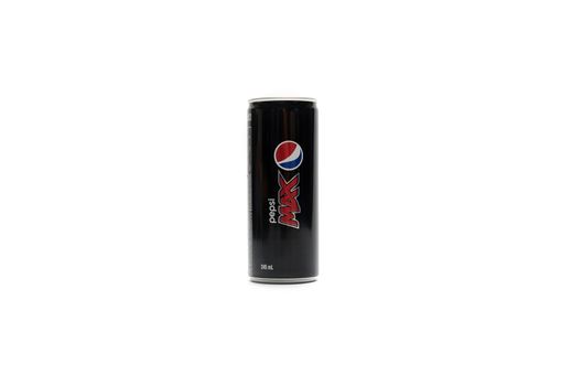 BANGKOK, THAILAND - June 23, 2015: Pepsi Max can 245ml in Thailand. Pepsi is a carbonated soft drink.