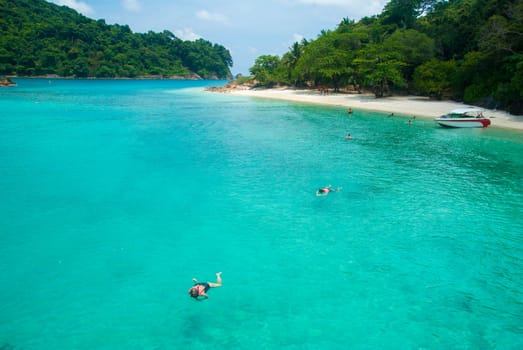 Tropical island at Thailand.