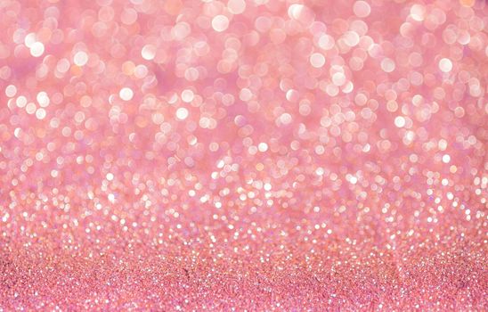 Pink glitter christmas abstract background