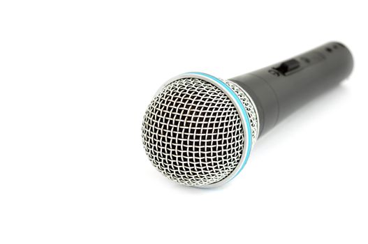 Microphone isolate on a white Background