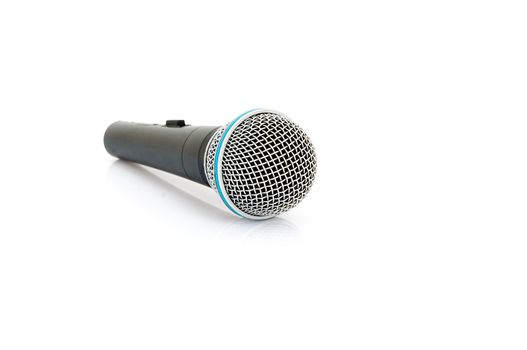 Microphone isolate on a White Background