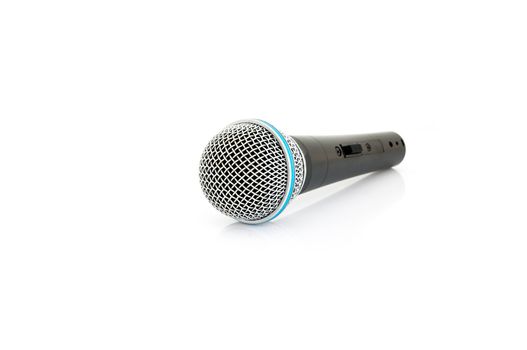 Microphone isolate on a White Background