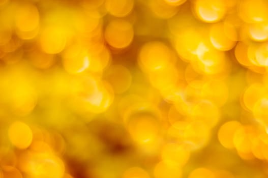 Bokeh gold colour abstract background