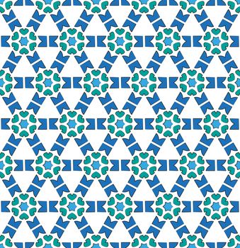 abstract background or blue Winter textile pattern