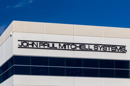 SANTA CLARITA, CA/USA - NOVEMBER 7, 2015: John Paul Mitchell Systems headquarters. John Paul Mitchell Systems manufactuers hair care products and styling tools.