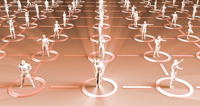 Social Media Marketing with Crowd Communicating Over the Net