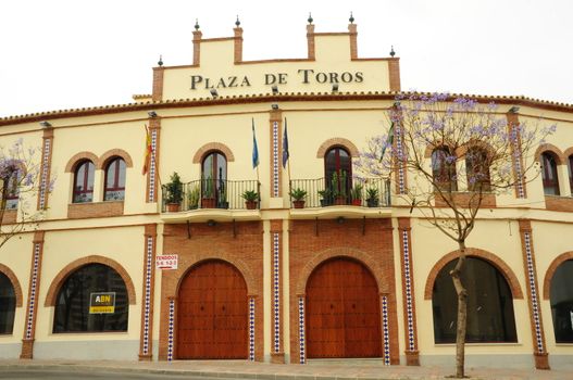 Fuengirola exterior of local bullring