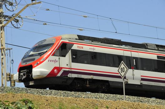 Express train in Fuengirola