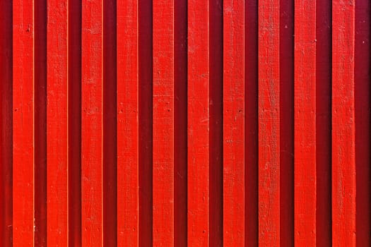 Red wooden wall background