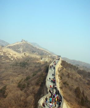 Great wall in China
