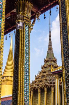 The Grand Palace complex in Bangkok, Thailand.