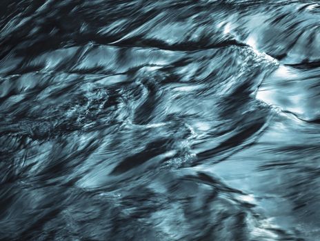 abstract background or texture Dark blue waves
