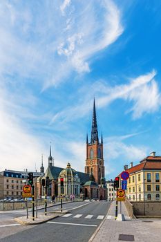 The Riddarholm Church in Stockholm, place of the burial of the Swedish monarchs. After dissolving the congregation in 1807 the church is used only for burial and commemorative purposes