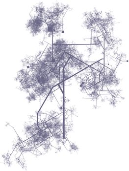 City Infrastructure Planning with Roads and Buildings