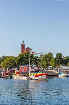 Scenes from Nynashamn, a big center for ferry transport offering services to Gotland, Poland and Russia. The city is also a well-known place of sailing events.